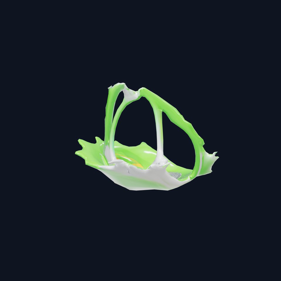 Crystal Water Splash model pack